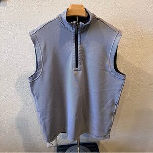 Reversible Athletic Quarter Zip Vest